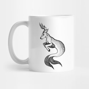 Deer Hippocampus Mug